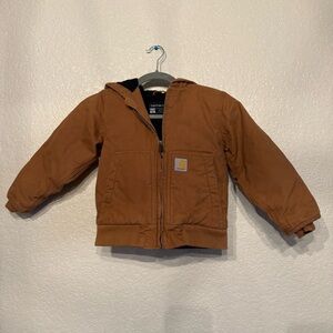 Carhartt Brown Full-Zip Jacket
